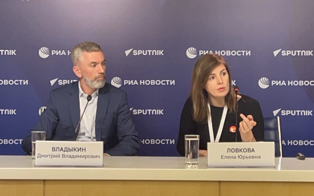 Елена Ловкова и Дмитрий Владыкин