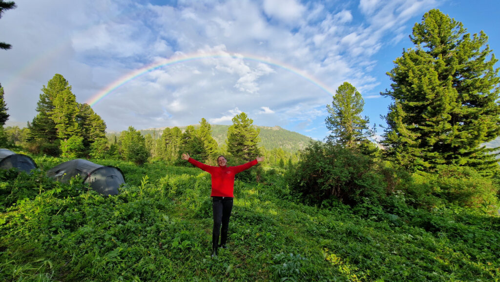 Елена Ловкова на Алтае